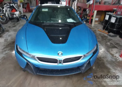 2015 BMW I8 из США, поврежденный, VIN WBY2Z2C57FV392535